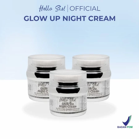 Hello Sis - Brightening Glow Up Night Cream 15g Hover